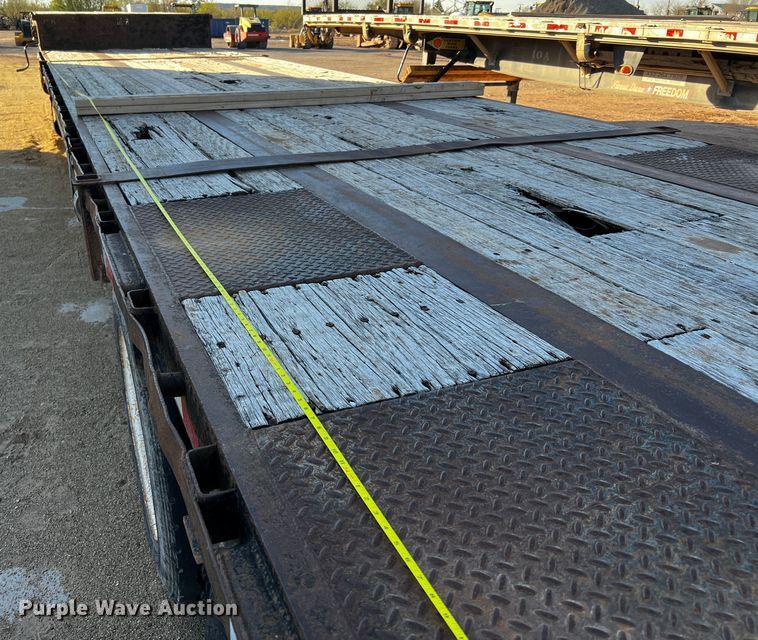 image for item DO8914 1996 Aztec  drop deck equipment trailer