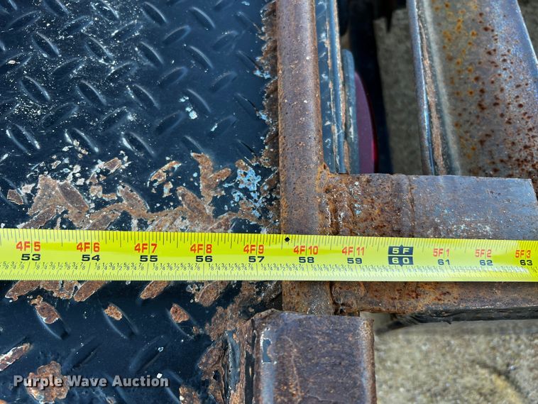 image for item DO8914 1996 Aztec  drop deck equipment trailer