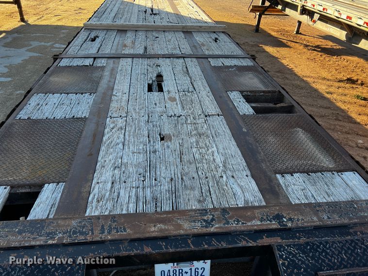 image for item DO8914 1996 Aztec  drop deck equipment trailer