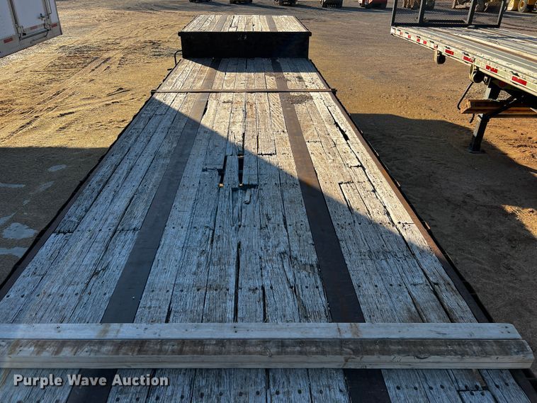 image for item DO8914 1996 Aztec  drop deck equipment trailer