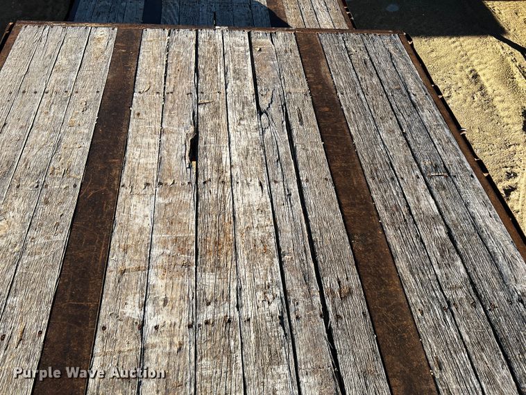 image for item DO8914 1996 Aztec  drop deck equipment trailer