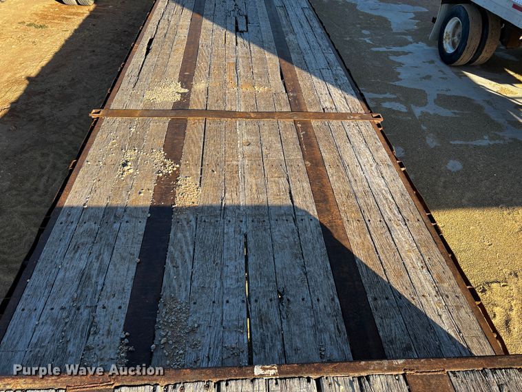 image for item DO8914 1996 Aztec  drop deck equipment trailer