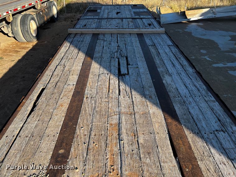 image for item DO8914 1996 Aztec  drop deck equipment trailer