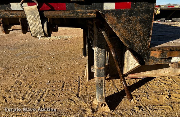 image for item DO8914 1996 Aztec  drop deck equipment trailer