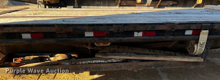 image for item DO8914 1996 Aztec  drop deck equipment trailer