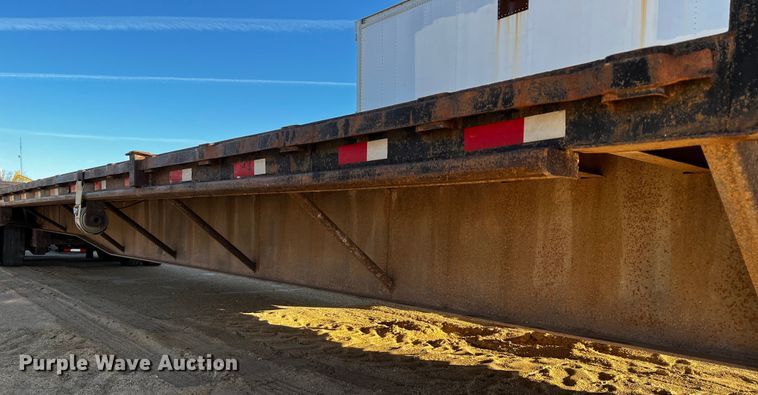 image for item DO8914 1996 Aztec  drop deck equipment trailer