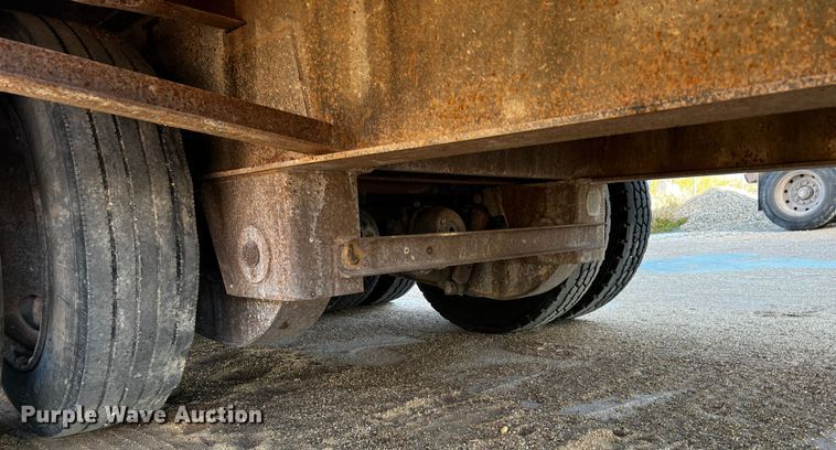 image for item DO8914 1996 Aztec  drop deck equipment trailer