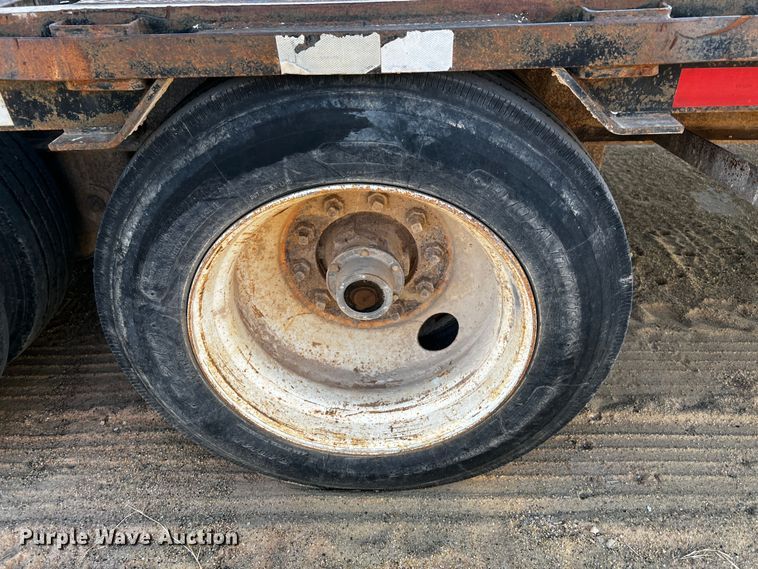 image for item DO8914 1996 Aztec  drop deck equipment trailer