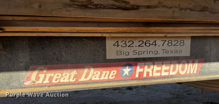 image for item DO8915 2005 Great Dane GPLWSAR 248  flatbed trailer