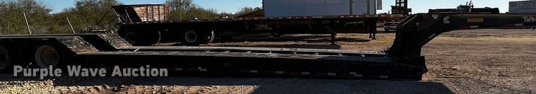 image for item DO8916 2014 Talbert  lowboy equipment trailer