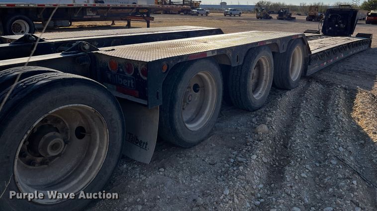 image for item DO8916 2014 Talbert  lowboy equipment trailer