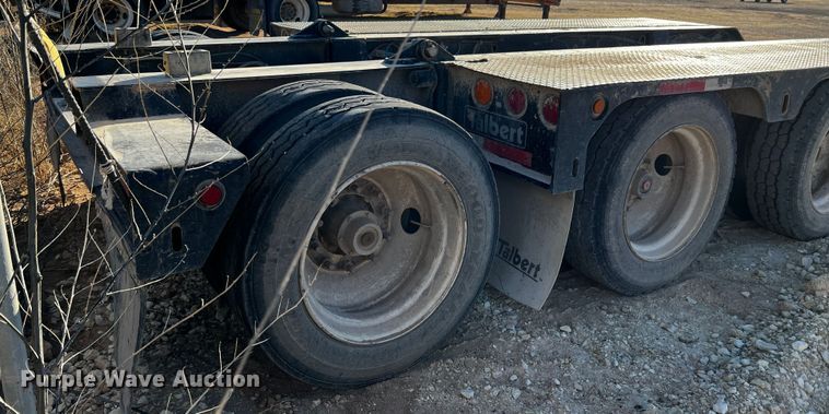 image for item DO8916 2014 Talbert  lowboy equipment trailer