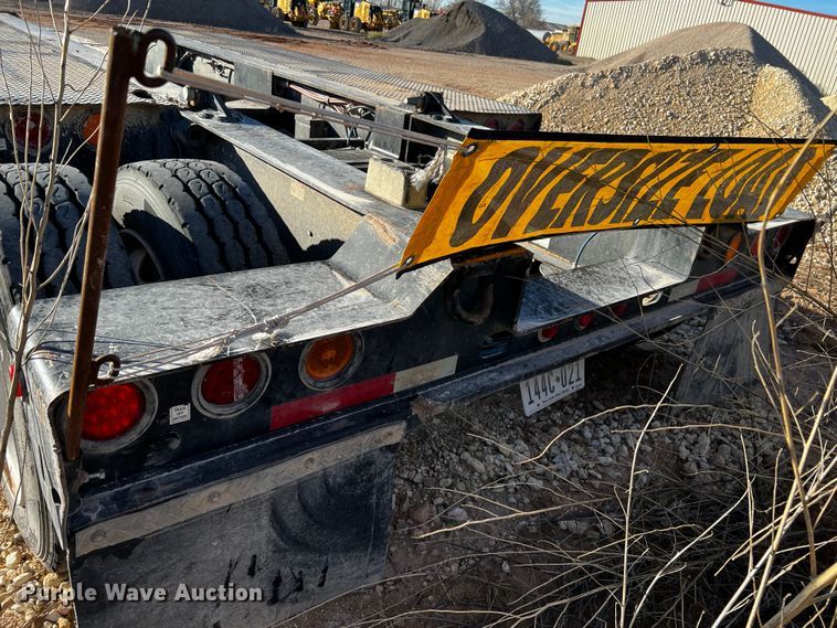 image for item DO8916 2014 Talbert  lowboy equipment trailer