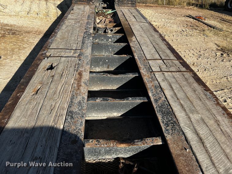 image for item DO8916 2014 Talbert  lowboy equipment trailer