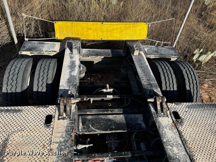 image for item DO8916 2014 Talbert  lowboy equipment trailer