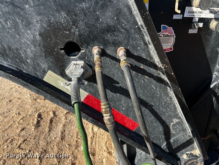 image for item DO8916 2014 Talbert  lowboy equipment trailer