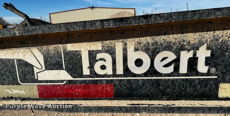 image for item DO8916 2014 Talbert  lowboy equipment trailer