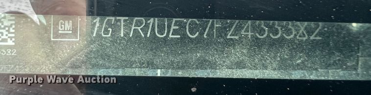 image for item DO8933 2015 GMC Sierra 1500  Double Cab pickup truck