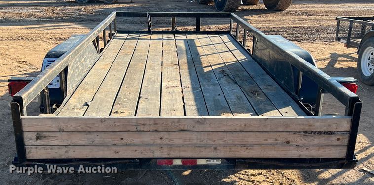 image for item DO8938 2013 Texas Bragg  utility trailer