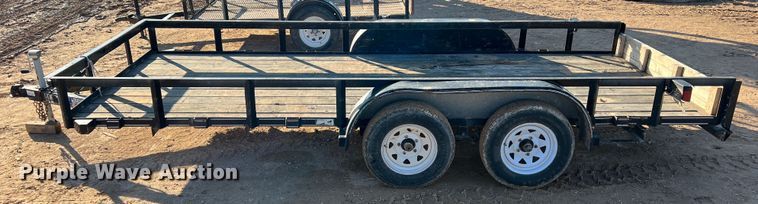 image for item DO8938 2013 Texas Bragg  utility trailer