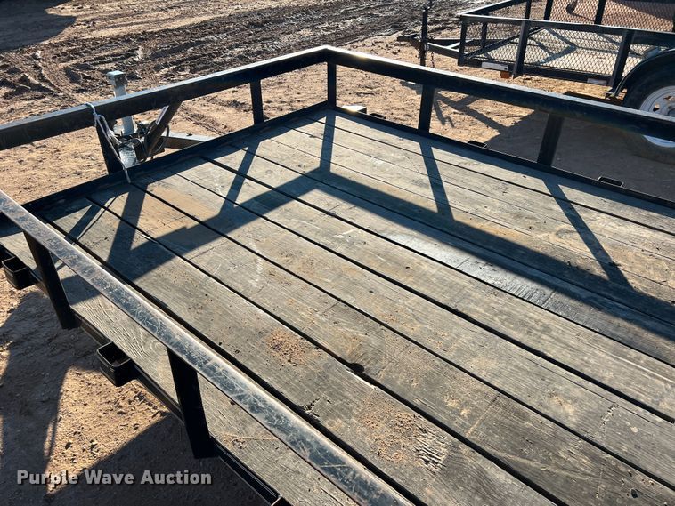 image for item DO8938 2013 Texas Bragg  utility trailer