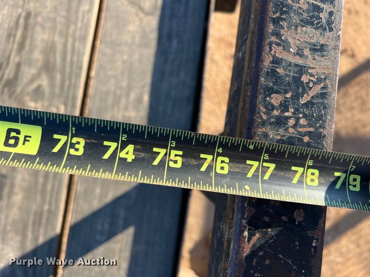 image for item DO8938 2013 Texas Bragg  utility trailer