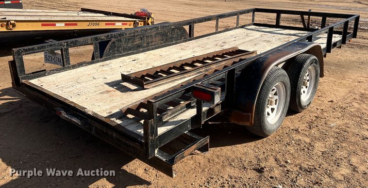 image for item DO8939 2007 Top Hat  utility trailer