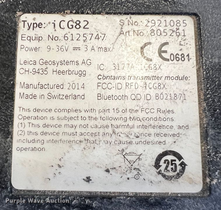 image for item MF9780 Leica  GPS System