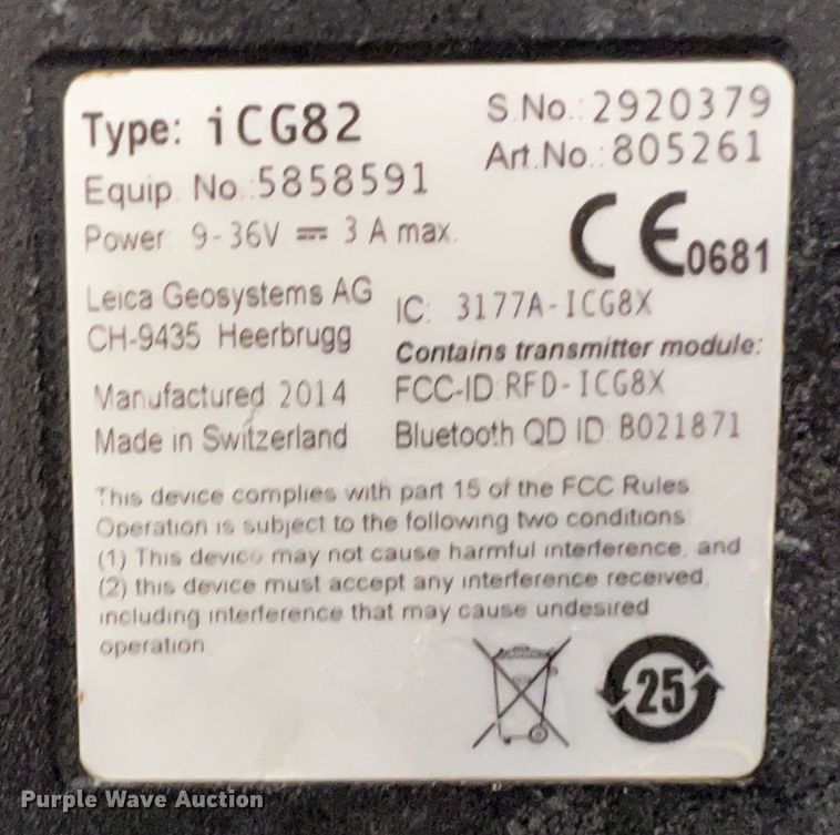 image for item MK9753 Leica  GPS system