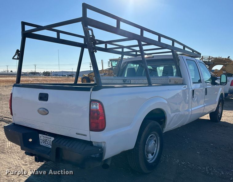 image for item JD9661 2012 Ford F250  Super Duty  Crew Cab pickup truck