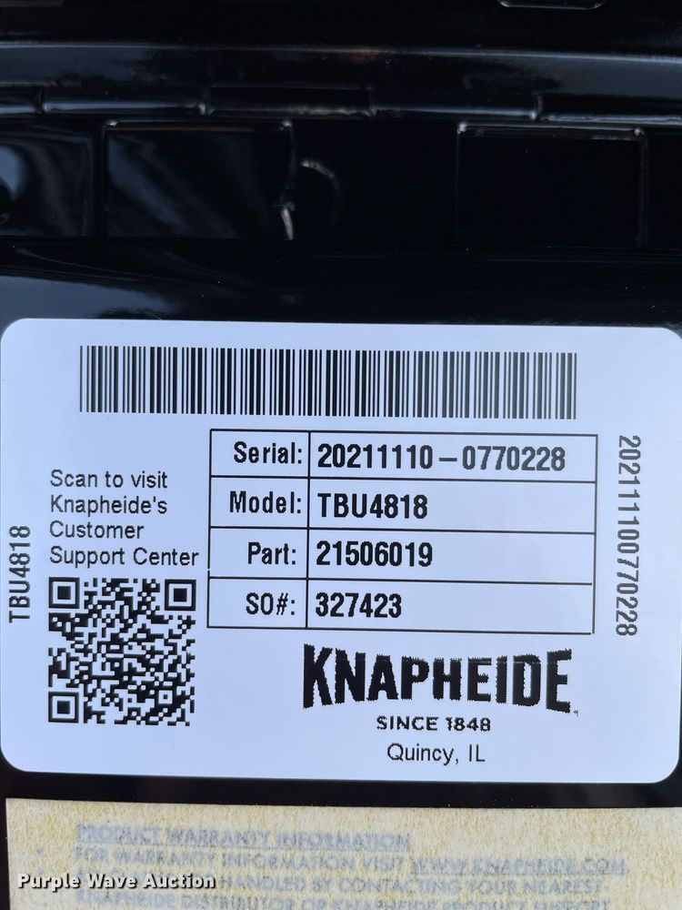 image for item JL9717 Knapheide TBU4818  toolbox