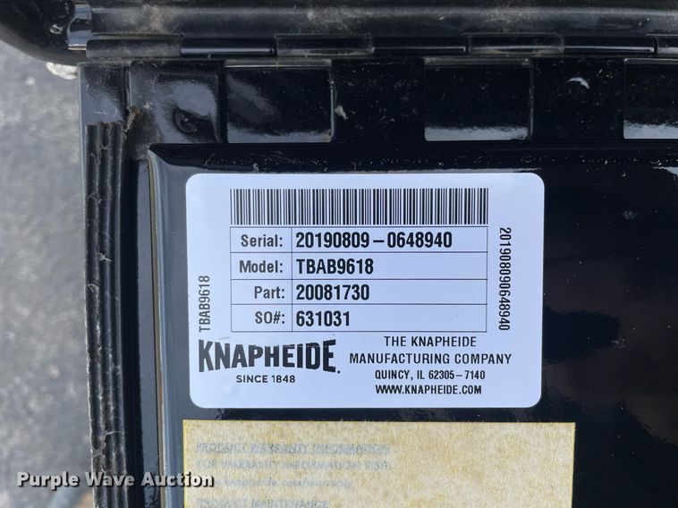 image for item JL9728 Knapheide PCON-12DB-B  flatbed