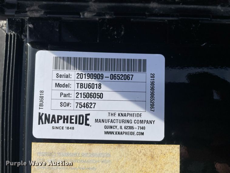 image for item JL9728 Knapheide PCON-12DB-B  flatbed