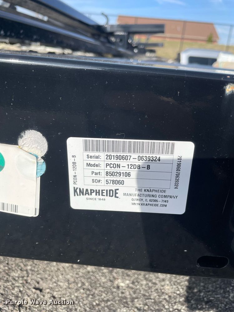 image for item JL9728 Knapheide PCON-12DB-B  flatbed