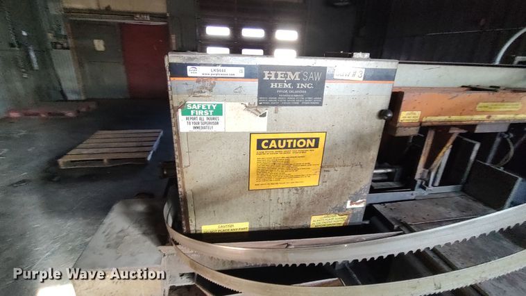 image for item LK9444 HEM H130HA-1  horizontal pivot bandsaw