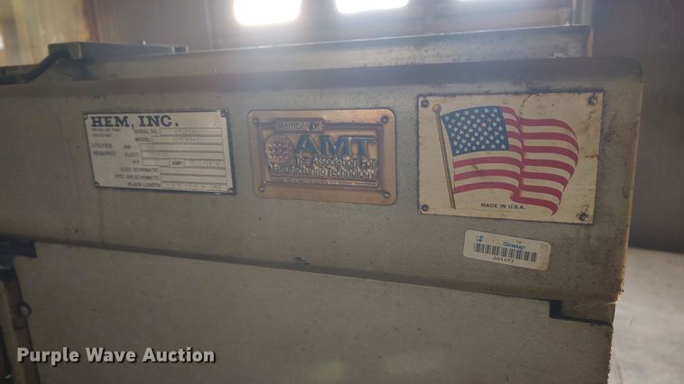 image for item LK9444 HEM H130HA-1  horizontal pivot bandsaw