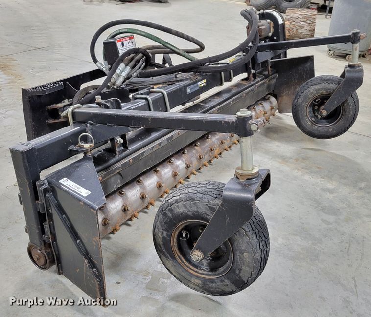 image for item LY9830 John Deere Worksite Pro PR84B  skid steer power rake