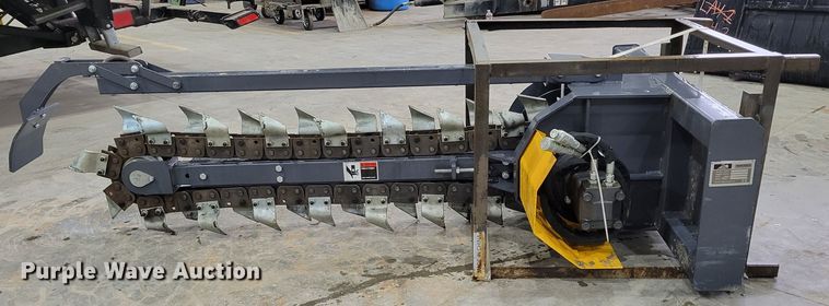 image for item LY9848 Handy Attachments HST48  skid steer trencher