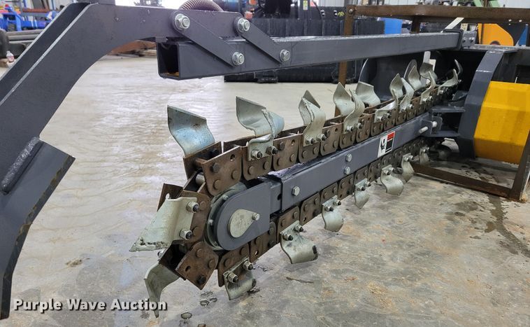 image for item LY9848 Handy Attachments HST48  skid steer trencher
