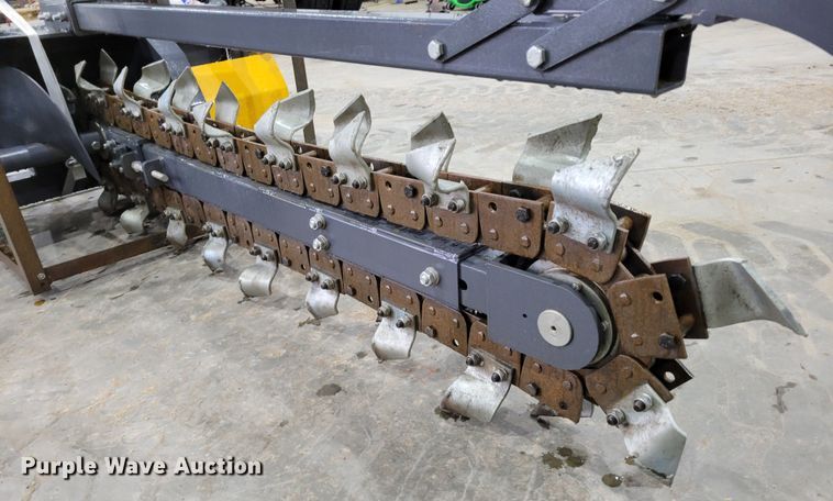 image for item LY9848 Handy Attachments HST48  skid steer trencher