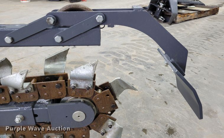 image for item LY9848 Handy Attachments HST48  skid steer trencher