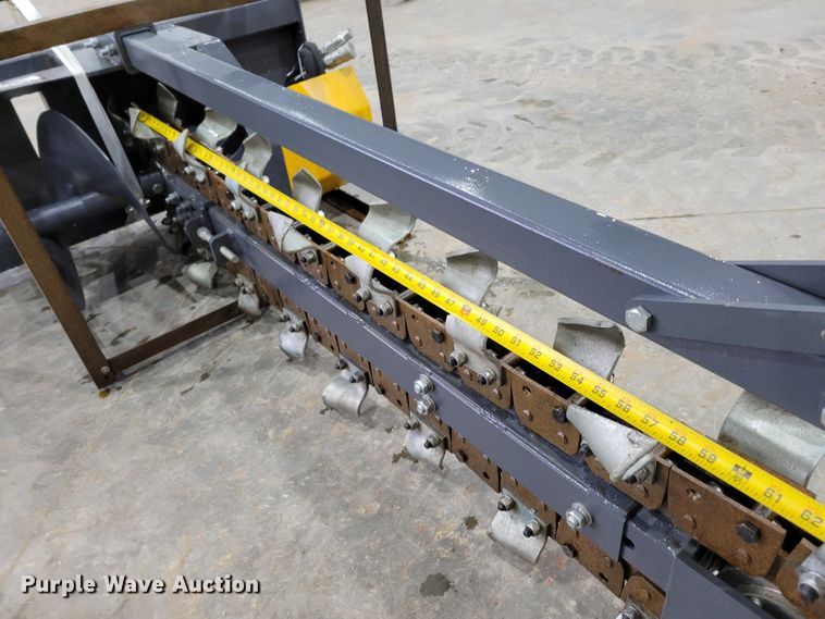 image for item LY9848 Handy Attachments HST48  skid steer trencher