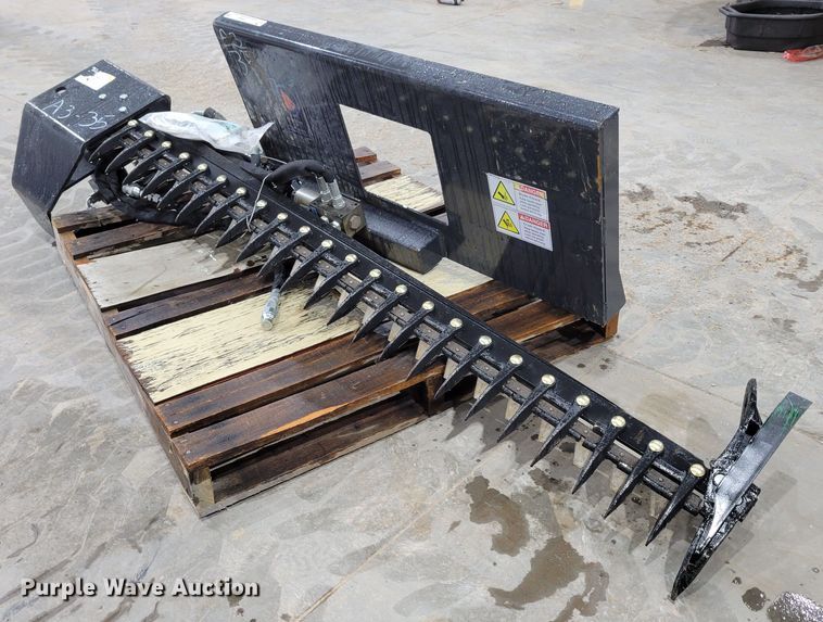 image for item LY9849 Wolverine  skid steer sickle mower