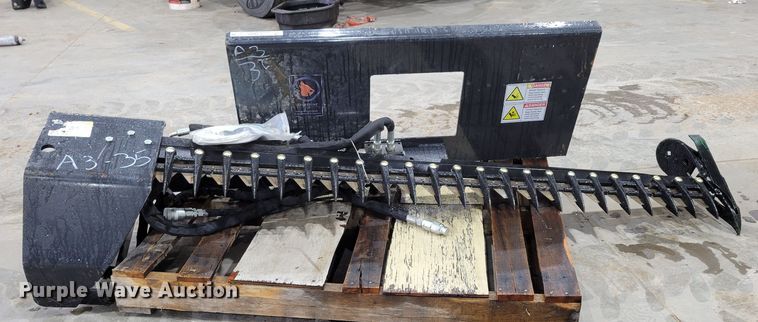 image for item LY9849 Wolverine  skid steer sickle mower