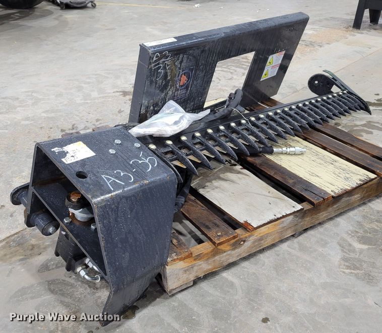 image for item LY9849 Wolverine  skid steer sickle mower