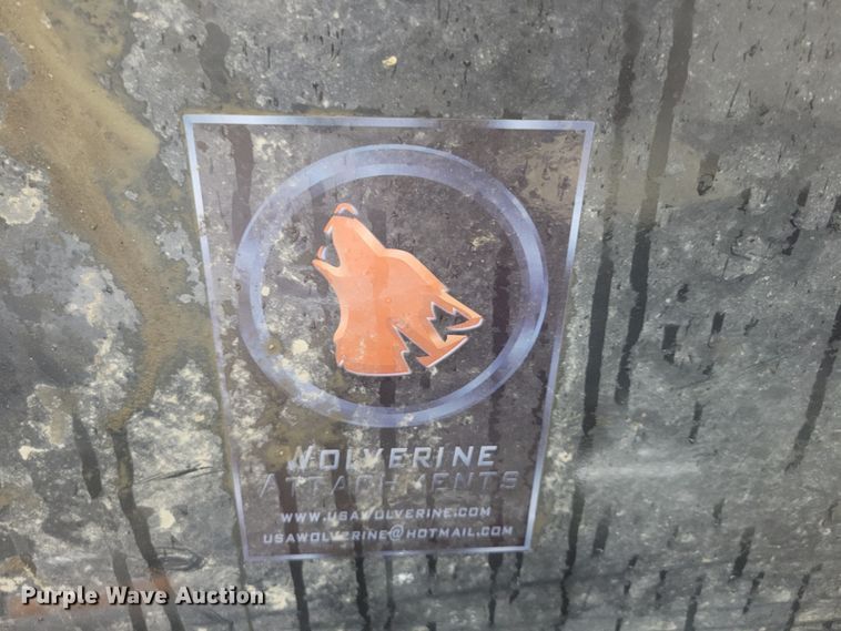 image for item LY9849 Wolverine  skid steer sickle mower