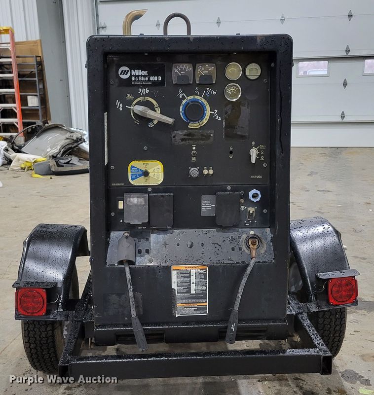 image for item LY9857 Miller Big Blue 400D  welder