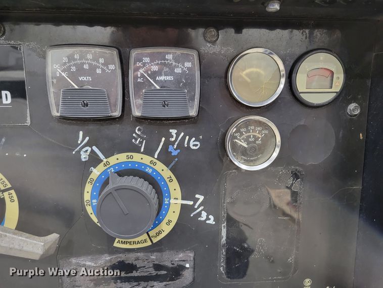 image for item LY9857 Miller Big Blue 400D  welder