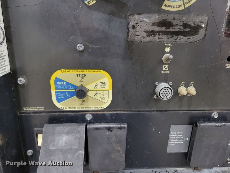 image for item LY9857 Miller Big Blue 400D  welder