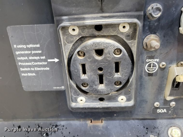 image for item LY9857 Miller Big Blue 400D  welder